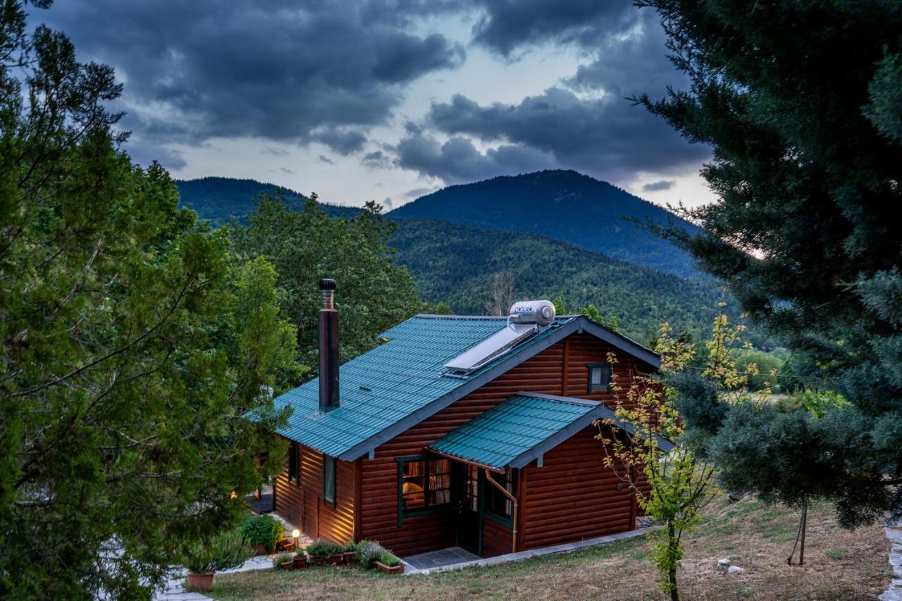 Chalet Likouresi Village Karpenísion Zewnętrze zdjęcie